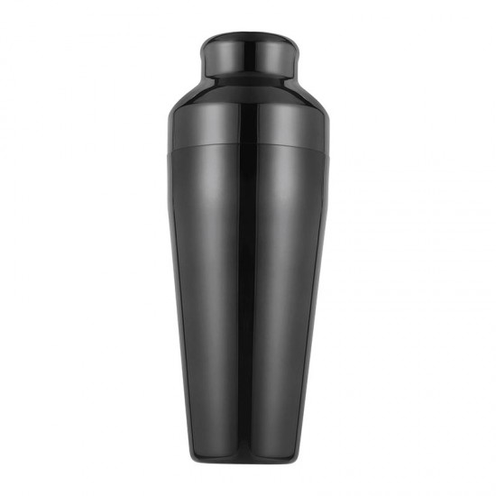 Biradlı BRD-601 Fransız Model Paslanmaz Çelik Shaker, 600 ml, Siyah